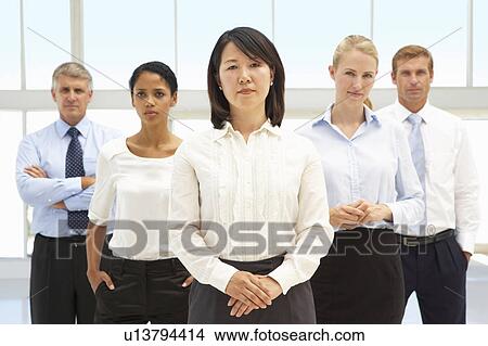 Confident business people View Large Photo Image Picture - Confident business people. Fotosearch