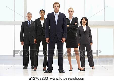 Confident business people View Large Photo Image Stock Image - Confident business people. Fotosearch