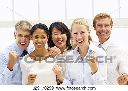 Confident business people View Large Photo Image Stock Photo - Confident business people. Fotosearch