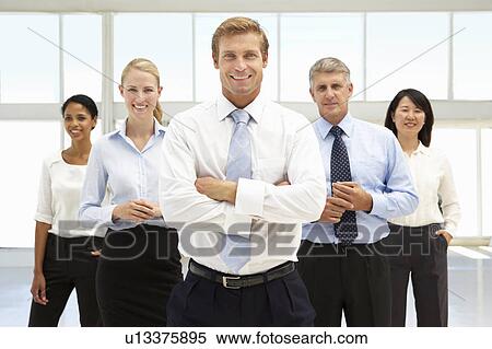 Confident business people View Large Photo Image Stock Photography - Confident business people. Fotosearch