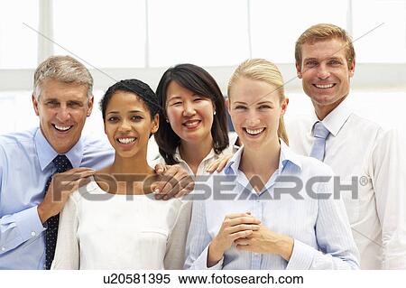 Confident business people View Large Photo Image Stock Photography - Confident business people. Fotosearch