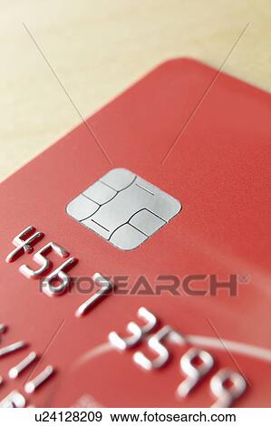 Detail close up bank card View Large Photo Image Stock Photo - Detail close up bank card. Fotosearch