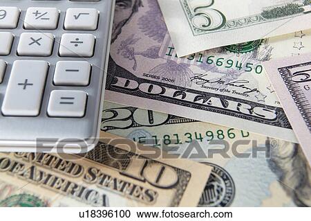 Detail dollar bills and calculator View Large Photo Image Stock Image - Detail dollar bills and calculator. Fotosearch