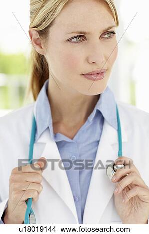 Female doctor View Large Photo Image Picture - Female doctor. Fotosearch