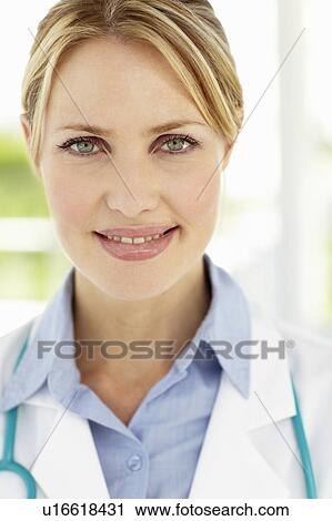Female doctor View Large Photo Image Stock Image - Female doctor. Fotosearch