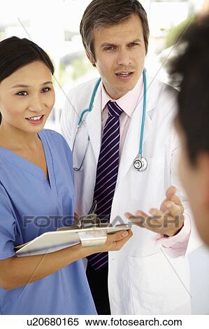 Stock Photography - Group of hospital doctors. Fotosearch