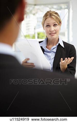 Job interview View Large Photo Image Stock Photo - Job interview. Fotosearch