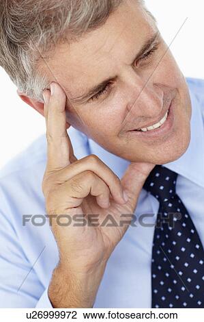 Stock Image - Portrait of businessman. Fotosearch