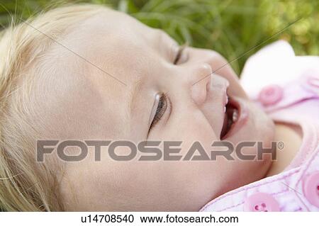 Portrait of happy baby View Large Photo Image Stock Image - Portrait of happy baby. Fotosearch