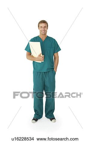 Picture - Portrait of medical professional. Fotosearch