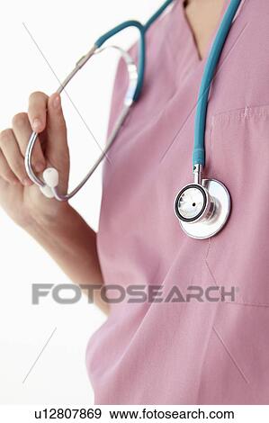 Stock Photo - Portrait of medical professional. Fotosearch