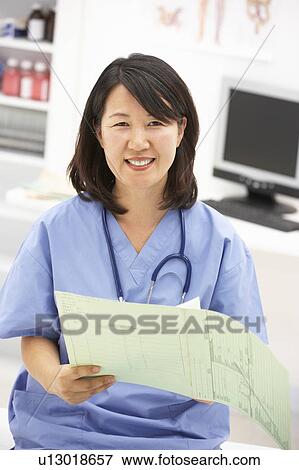 Stock Photo - Portrait of medical professional. Fotosearch