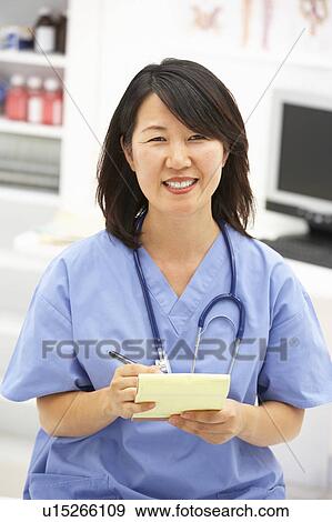 Stock Photo - Portrait of medical professional. Fotosearch