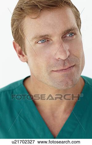 Stock Photo - Portrait of medical professional. Fotosearch