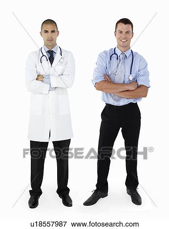 Portrait Of Medical Staff In Studio View Large Photo Image Stock Photo - Portrait Of Medical Staff In Studio. Fotosearch