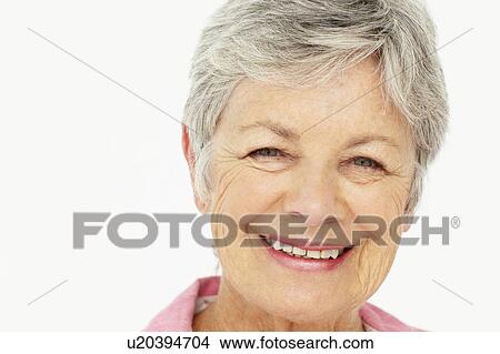 Picture - Portrait of senior woman. Fotosearch