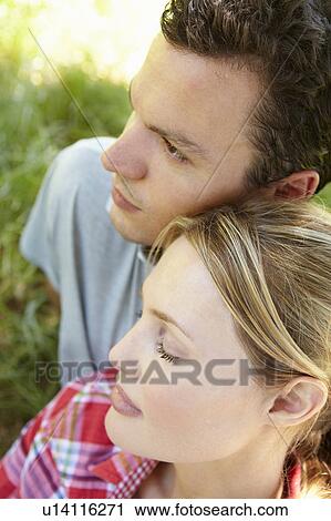 Portrait of young couple View Large Photo Image Stock Image - Portrait of young couple. Fotosearch