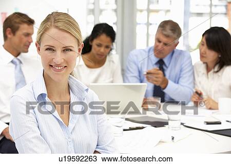 Recruitment office meeting View Large Photo Image Stock Image - Recruitment office meeting. Fotosearch
