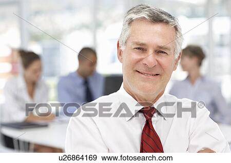 Stock Photo - Senior businessman. Fotosearch