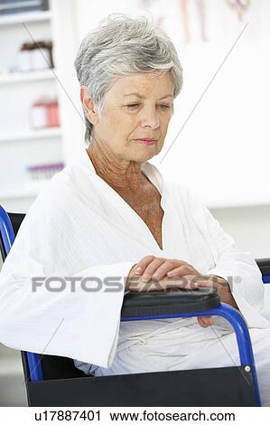 Senior woman patient View Large Photo Image Stock Image - Senior woman patient. Fotosearch