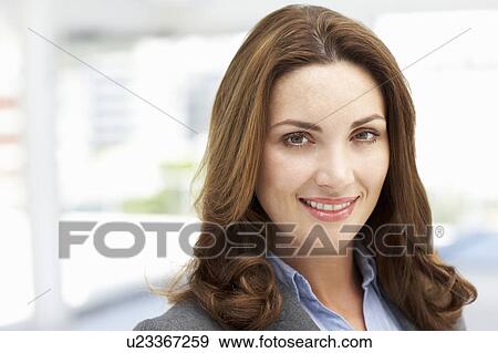 Stock Photo - Successful businesswoman. Fotosearch