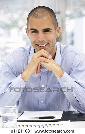 Stock Image - Successful young businessman. Fotosearch