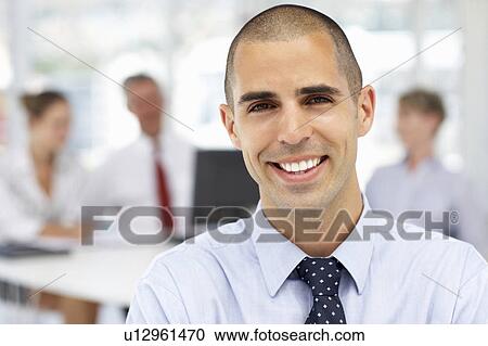 Stock Image - Young businessman. Fotosearch