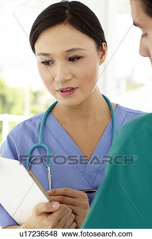 Stock Photo - Young doctors. Fotosearch