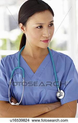 Young female doctor View Large Photo Image Picture - Young female doctor. Fotosearch