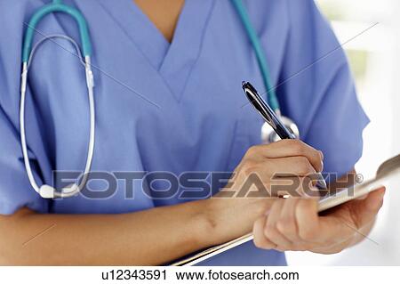 Stock Image - Young female doctor. Fotosearch