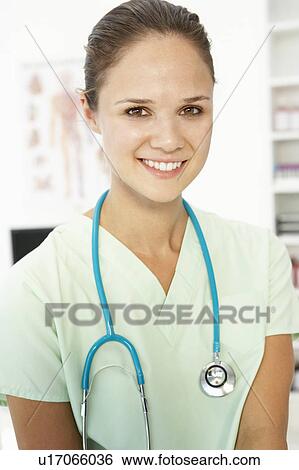 Young hospital doctor View Large Photo Image Stock Photograph - Young hospital doctor. Fotosearch