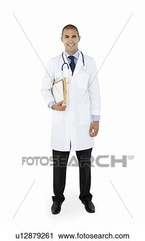Stock Image - Young male doctor. Fotosearch
