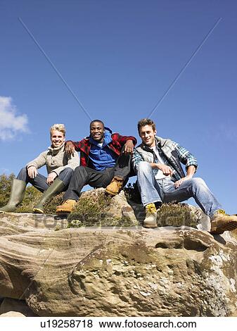 Young men in the country View Large Photo Image Stock Photo - Young men in the country. Fotosearch