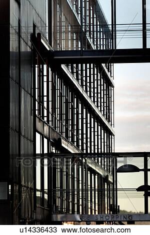 Stock Image - Low angle view of a building, Oslo, Norway. Fotosearch