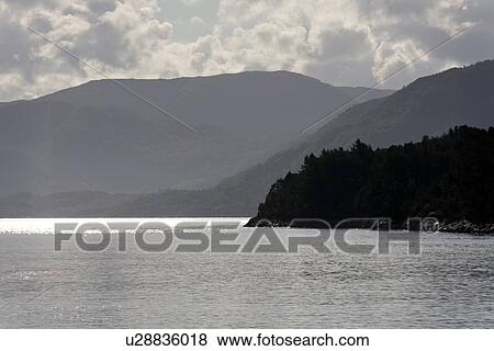 Mountains at coast, Norway View Large Photo Image Stock Photo - Mountains at coast, Norway. Fotosearch