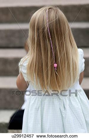 Rear view of a girl, Bergen, Norway View Large Photo Image Stock Photo - Rear view of a girl, Bergen, Norway. Fotosearch