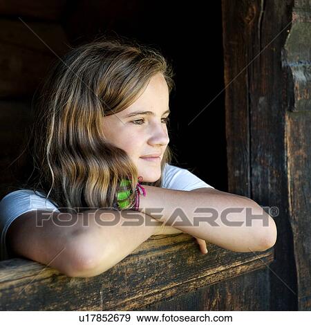 Teenage girl in Norsk Folkemuseum, Oslo, Norway View Large Photo Image Stock Photo - Teenage girl in Norsk Folkemuseum, Oslo, Norway. Fotosearch