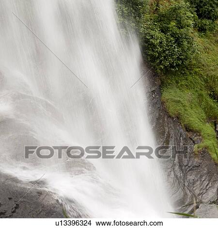 Waterfall in a forest, Steinsdalsfossen, Norheimsund, Hardangervidda, Hardanger, Norway View Large Photo Image Picture - Waterfall in a forest, Steinsdalsfossen, Norheimsund, Hardangervidda, Hardanger, Norway. Fotosearch