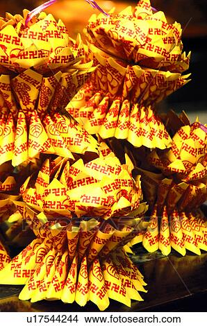 Close-up of Chinese paper lotus View Large Photo Image Picture - Close-up of Chinese paper lotus. Fotosearch