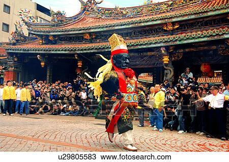 People watching performer performing in front of temple View Large Photo Image Stock Image - People watching performer performing in front of temple. Fotosearch