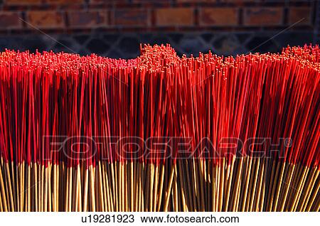 Stock Image - Close-up of incense. Fotosearch