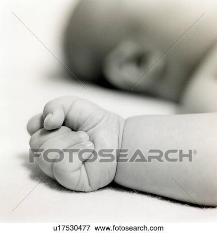 Close-up of a baby boy's fist View Large Photo Image Stock Photo - Close-up of a baby boy's fist. Fotosearch