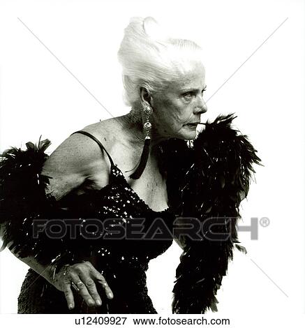 Stock Photo - Female fashion model walking on the ramp. Fotosearch