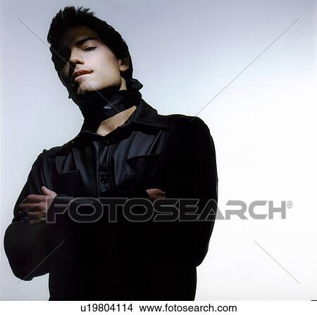 Male fashion model posing View Large Photo Image Picture - Male fashion model posing. Fotosearch