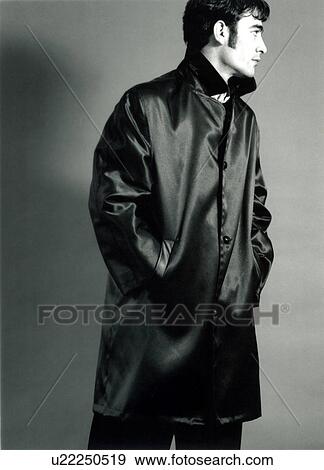 Stock Photo - Male fashion model posing. Fotosearch