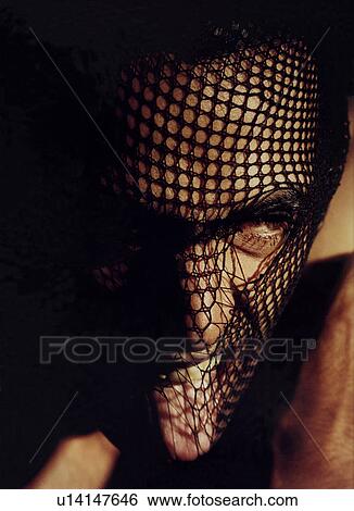 Stock Photograph - Man smoking a cigarette. Fotosearch