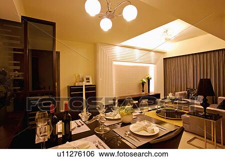 Stock Photograph - Interior Design - Living Room. Fotosearch