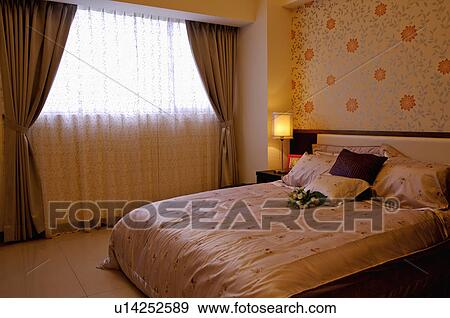 Stock Photo - Modern Interior Design - Bedroom. Fotosearch