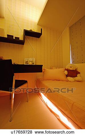 Modern Interior Design - Bedroom View Large Photo Image Stock Photo - Modern Interior Design - Bedroom. Fotosearch