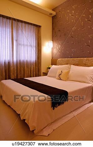 Stock Photo - Modern Interior Design - Bedroom. Fotosearch